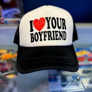 Badseed Streetwear I love Your Boyfriend Deadstock 80’s Trucker Hat​